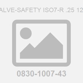 Valve-Safety Iso7-R .25 12.5